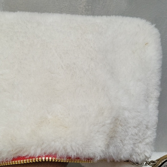 Disney Parks Alice in Wonderland White Rabbit Plush Coin Purse Pouch Bag - Picture 12 of 13